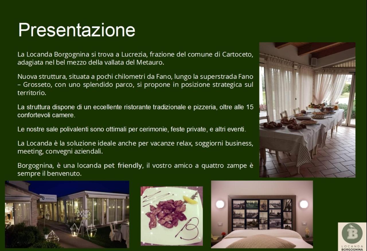 Locanda Borgognina Lucrezia Exterior foto